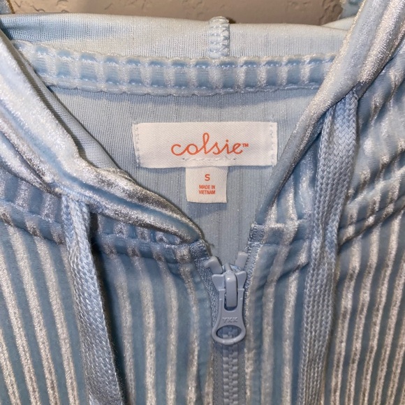 Colsie | velour jacket - Picture 3 of 5